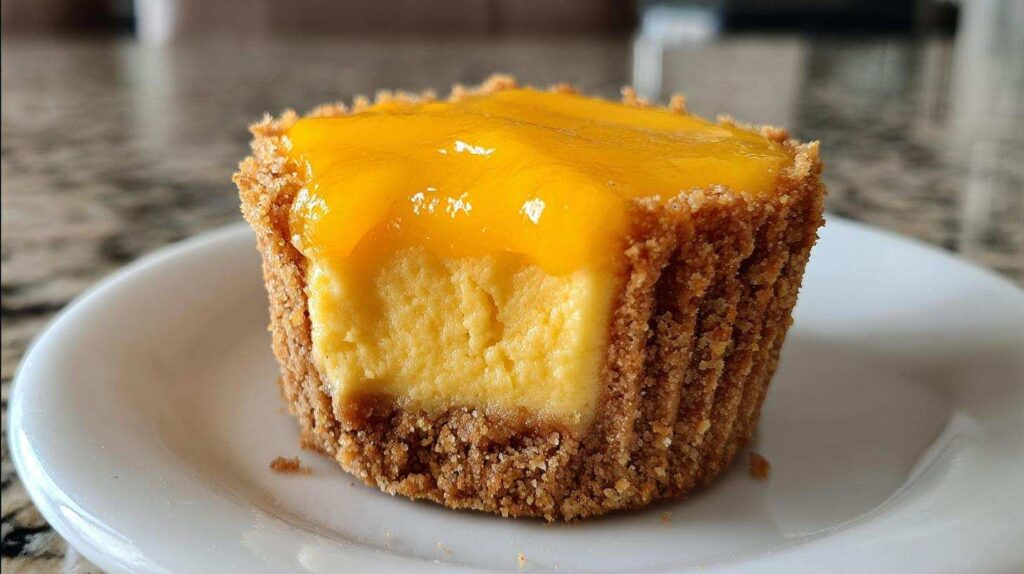Kid-Friendly Mini Mango Cheesecakes