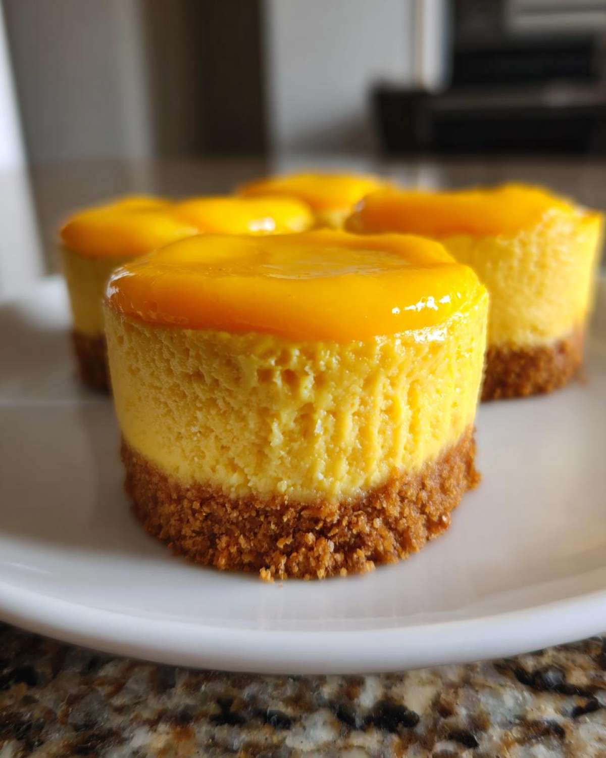Kid-Friendly Mini Mango Cheesecakes - detail 2