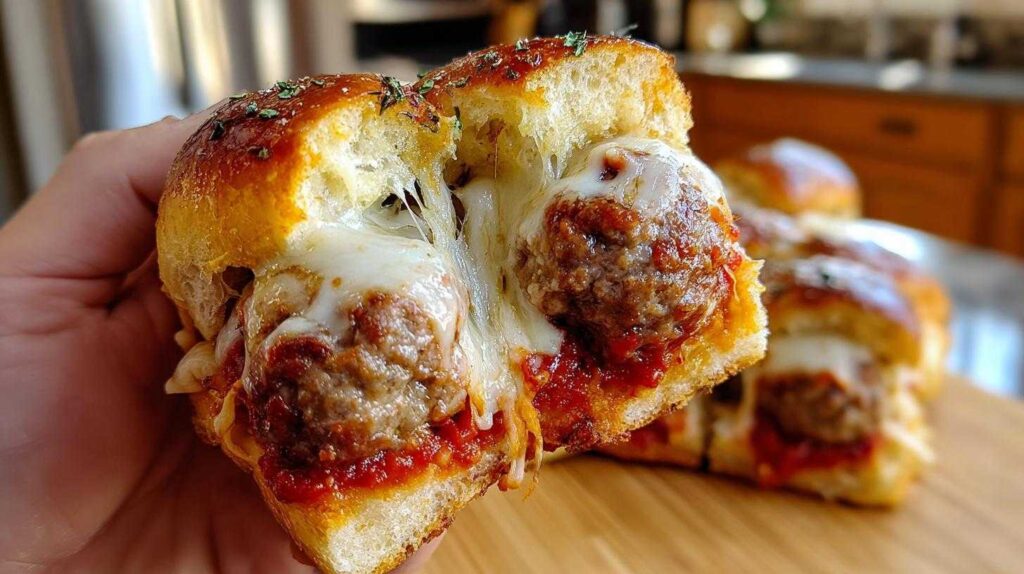 Kid-Friendly Mini Meatball Sandwiches