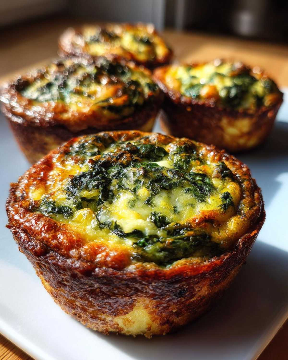 Kid-Friendly Mini Spinach Quiches - detail 3
