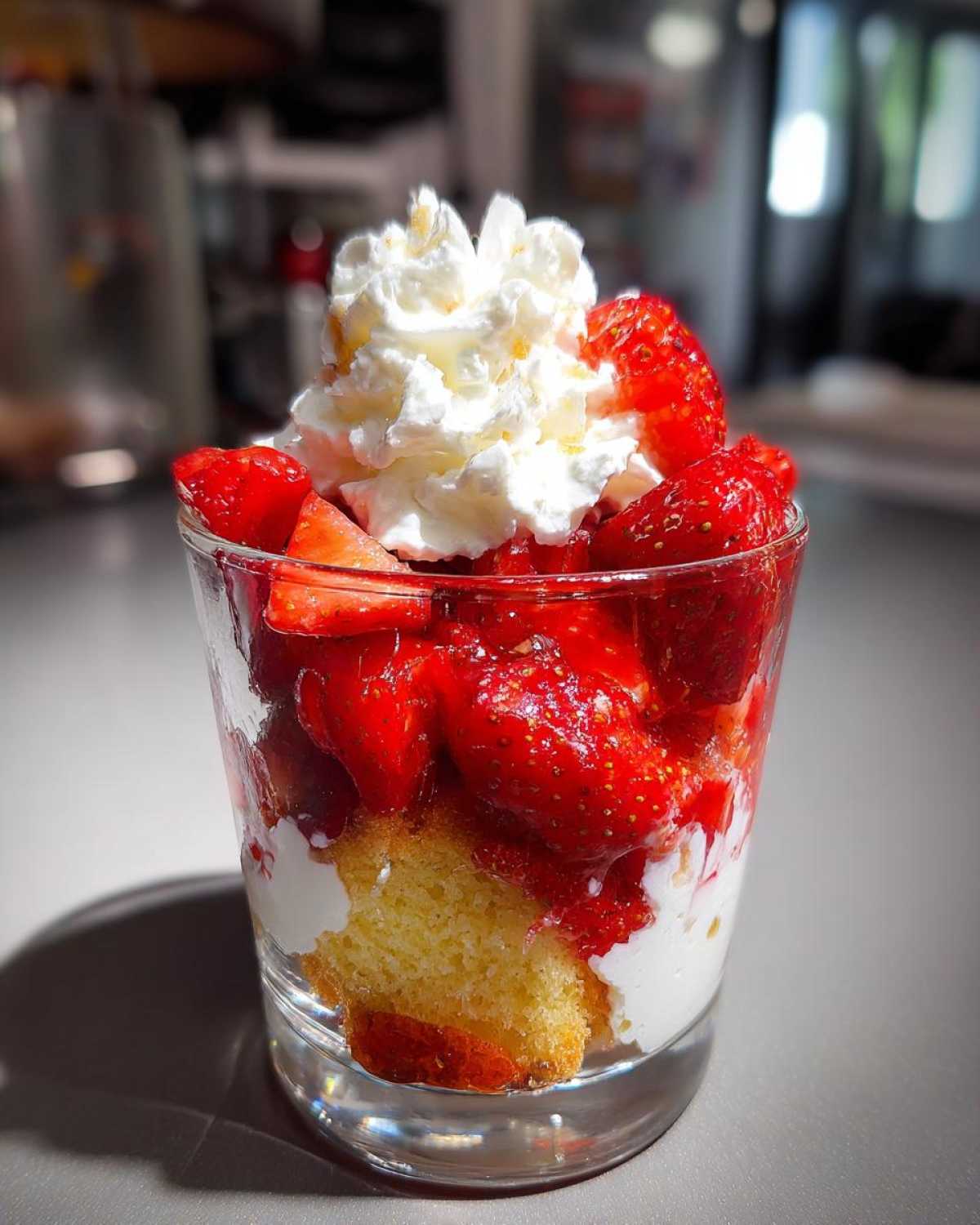Kid-Friendly Mini Strawberry Shortcake Shots - detail 1