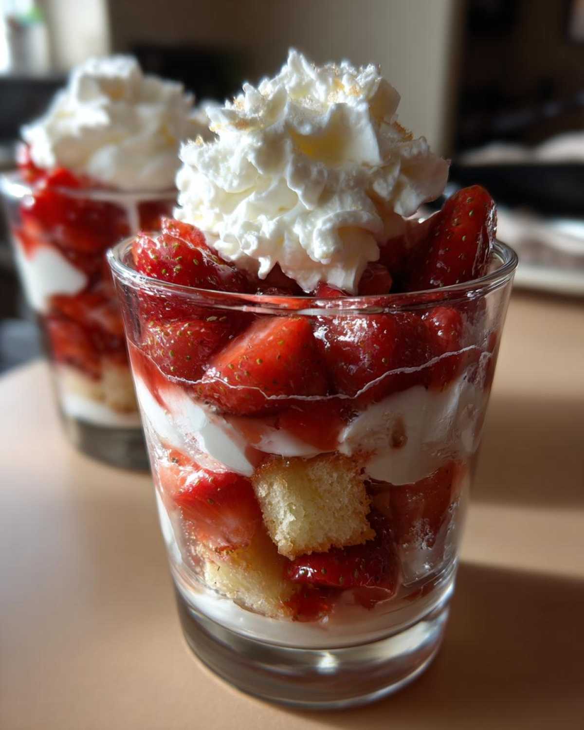Kid-Friendly Mini Strawberry Shortcake Shots - detail 2