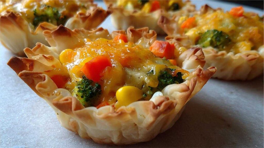 Kid-Friendly Mini Veggie Cups