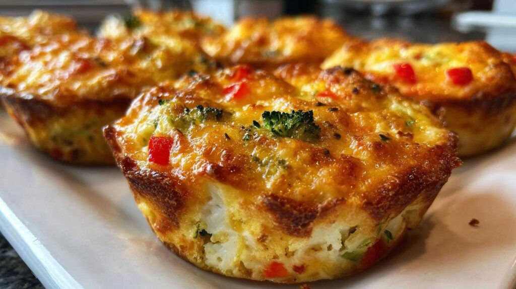 Kid-Friendly Mini Veggie Quiches for Poolside Snacks