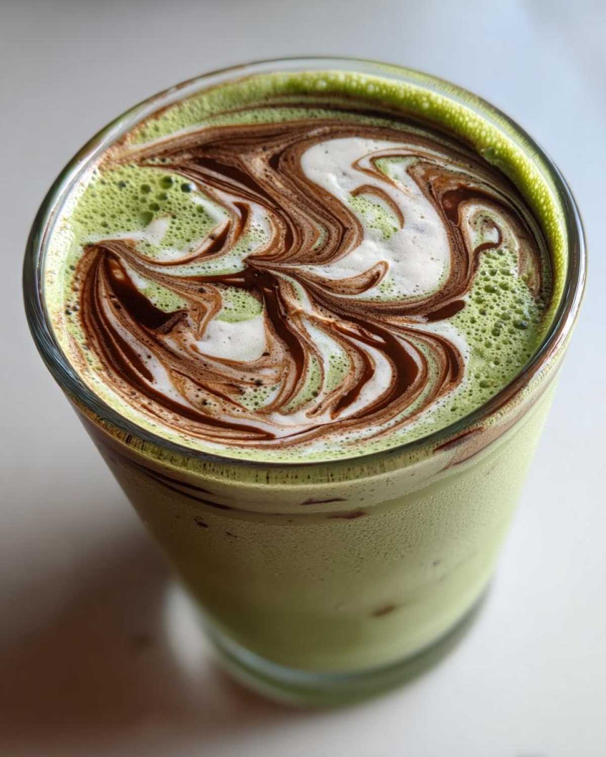 Kid-Friendly Mint Chocolate Banana Smoothie - detail 1