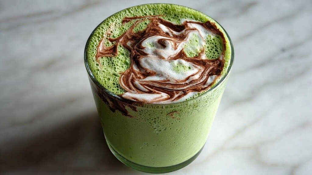 Perfect 1-Minute Kid-Friendly Mint Chocolate Banana Smoothie Kid-Friendly Mint Chocolate Banana Smoothie