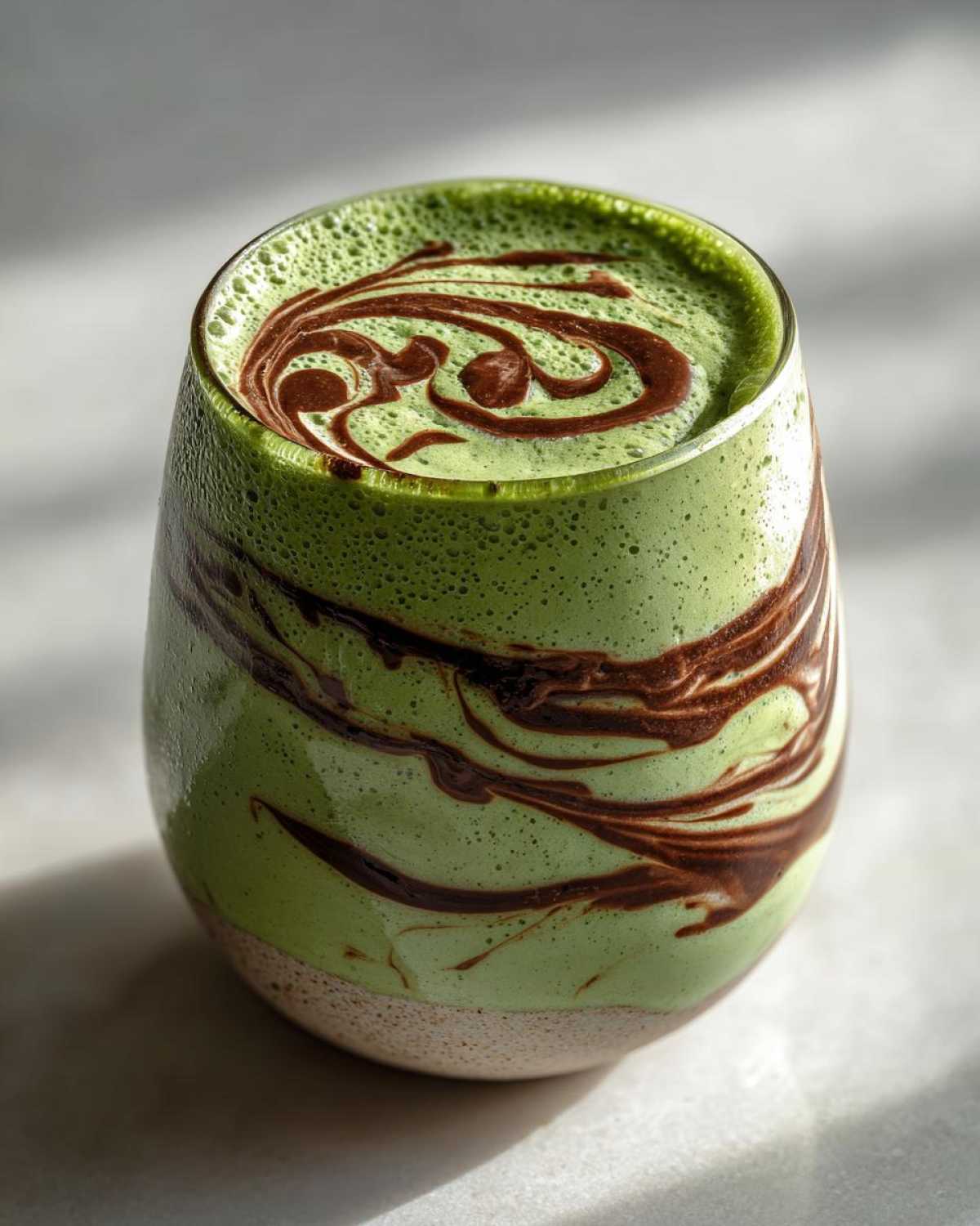 Kid-Friendly Mint Chocolate Banana Smoothie - detail 3
