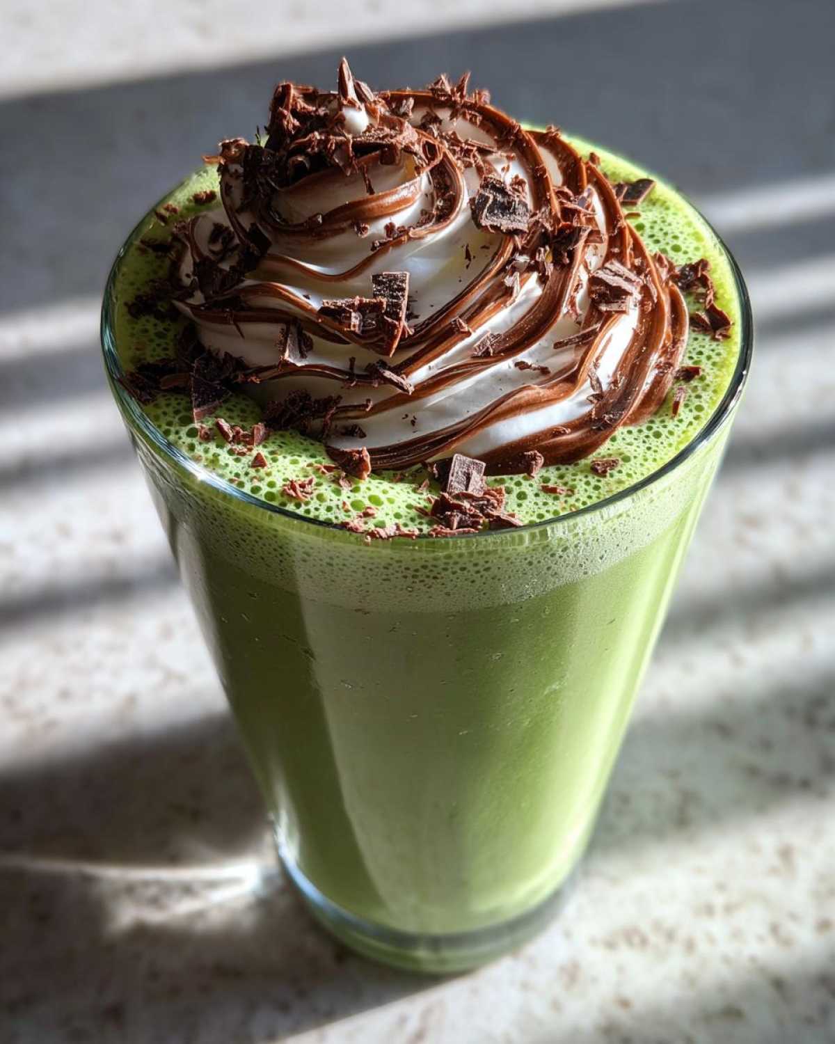Kid-Friendly Mint Chocolate Banana Smoothie - detail 4