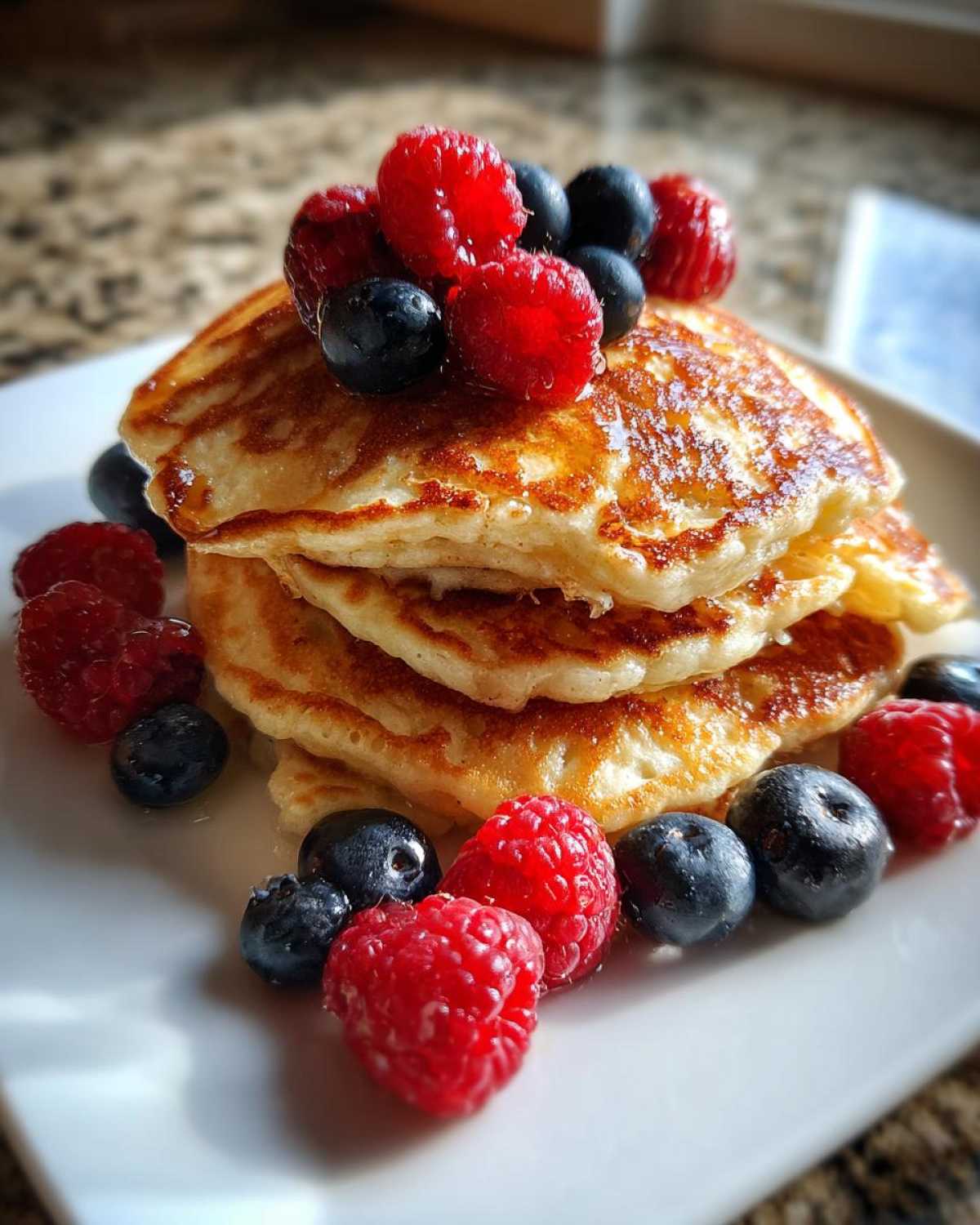 Kid-Friendly Mixed Berry Pancakes (Whole Grain) - detail 1