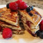 Kid-Friendly Mixed Berry Pancakes (Whole Grain)