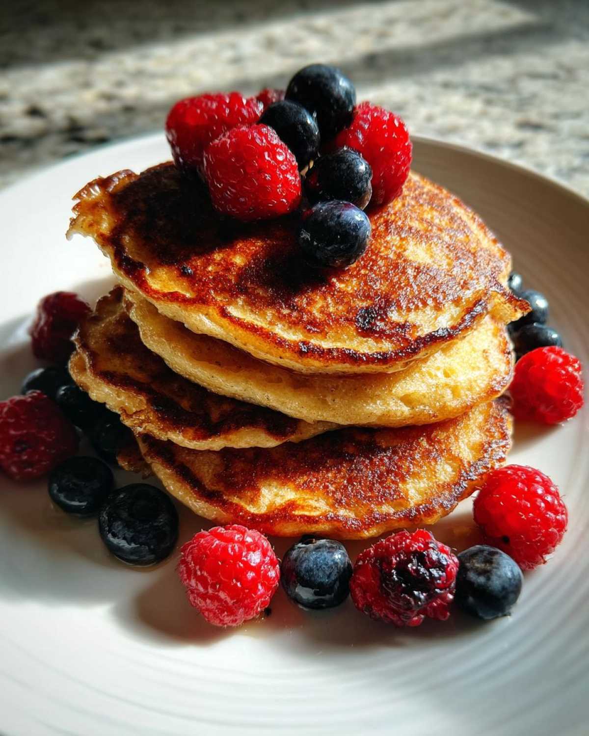 Kid-Friendly Mixed Berry Pancakes (Whole Grain) - detail 2