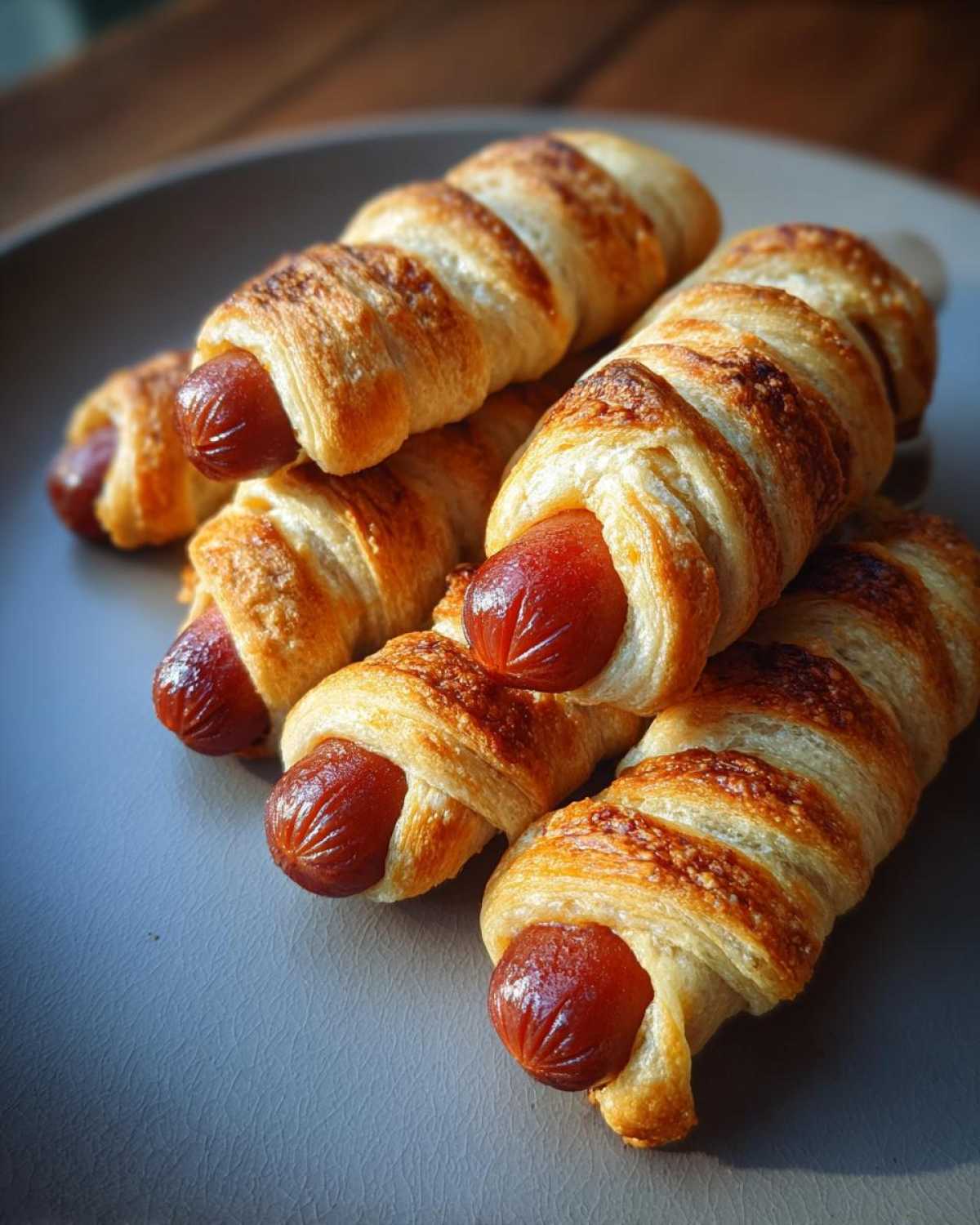 Kid-Friendly Mummy Hot Dog Wraps - detail 1