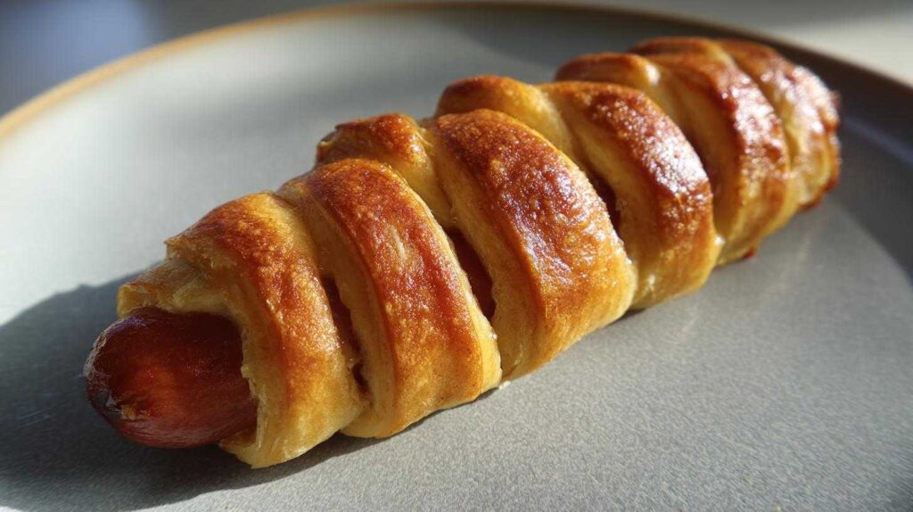 Kid-Friendly Mummy Hot Dog Wraps