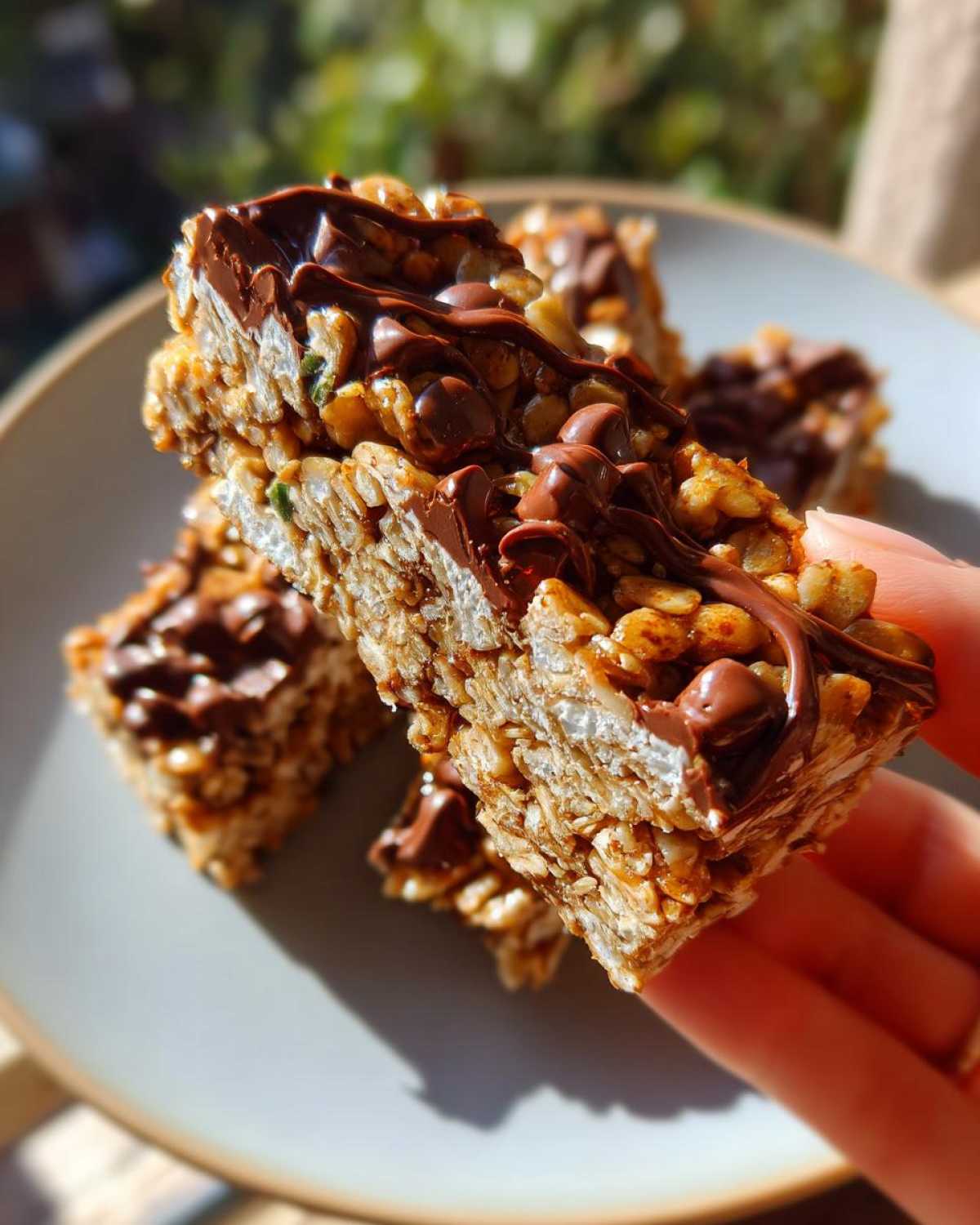 Kid-Friendly No-Bake Granola Oat Bars - detail 2