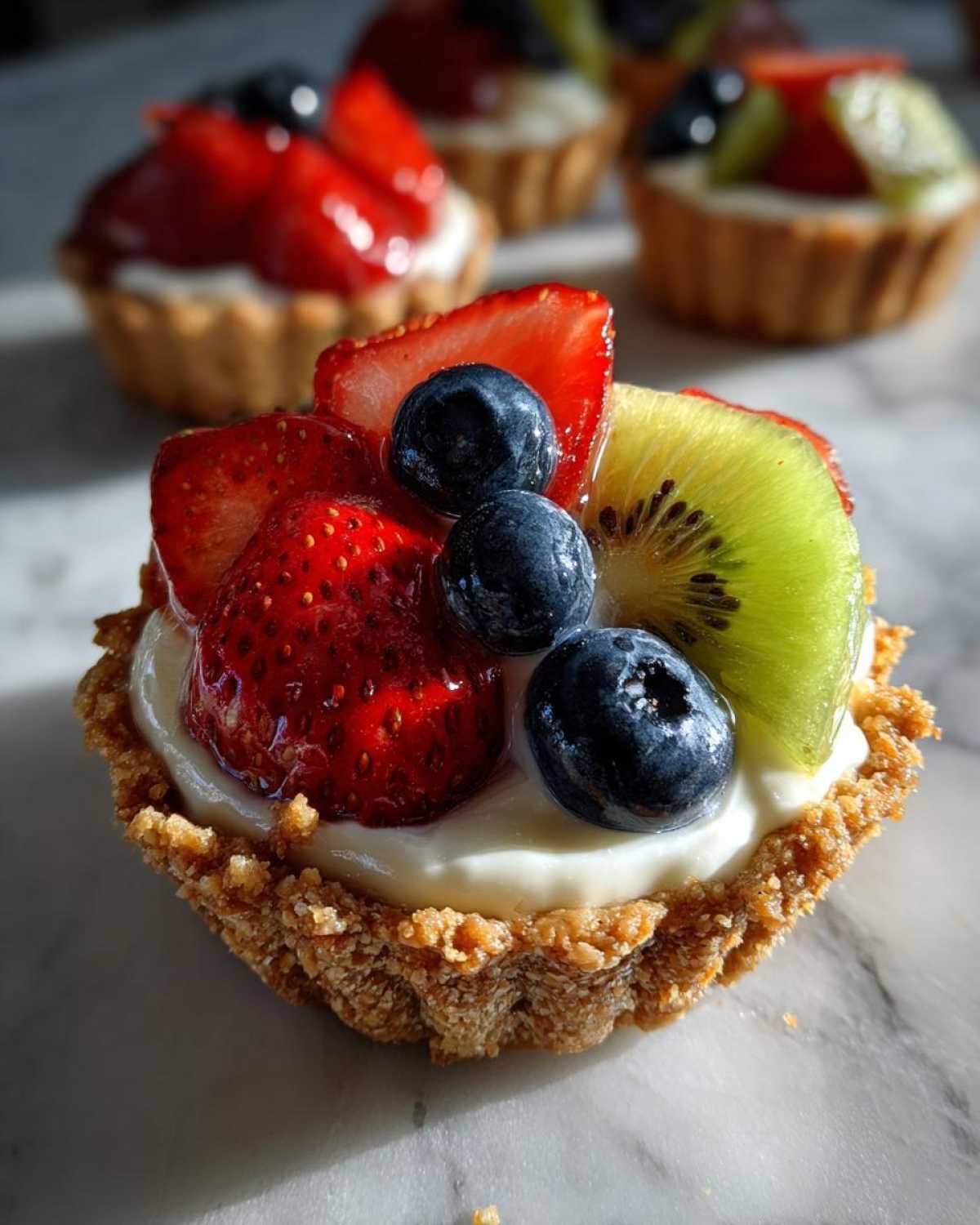 Kid-Friendly No-Bake Mini Fruit Tartlets - detail 3