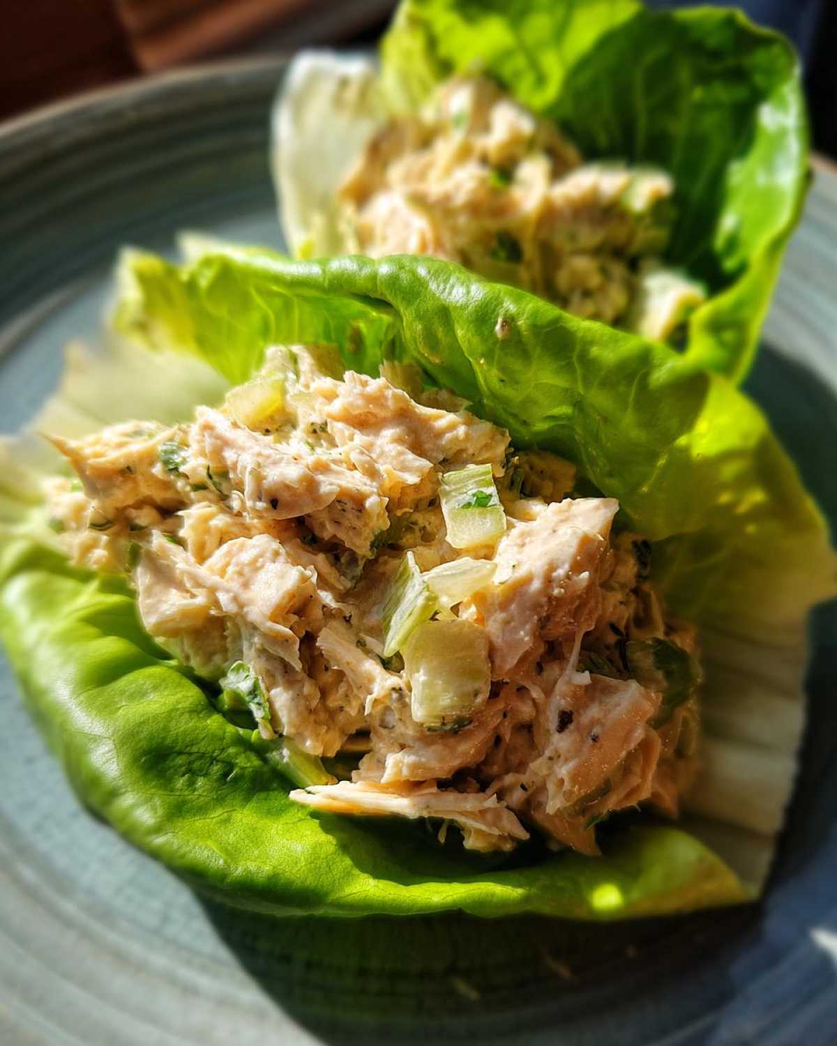 Kid-Friendly No-Cook Chicken Salad Lettuce Wraps - detail 1