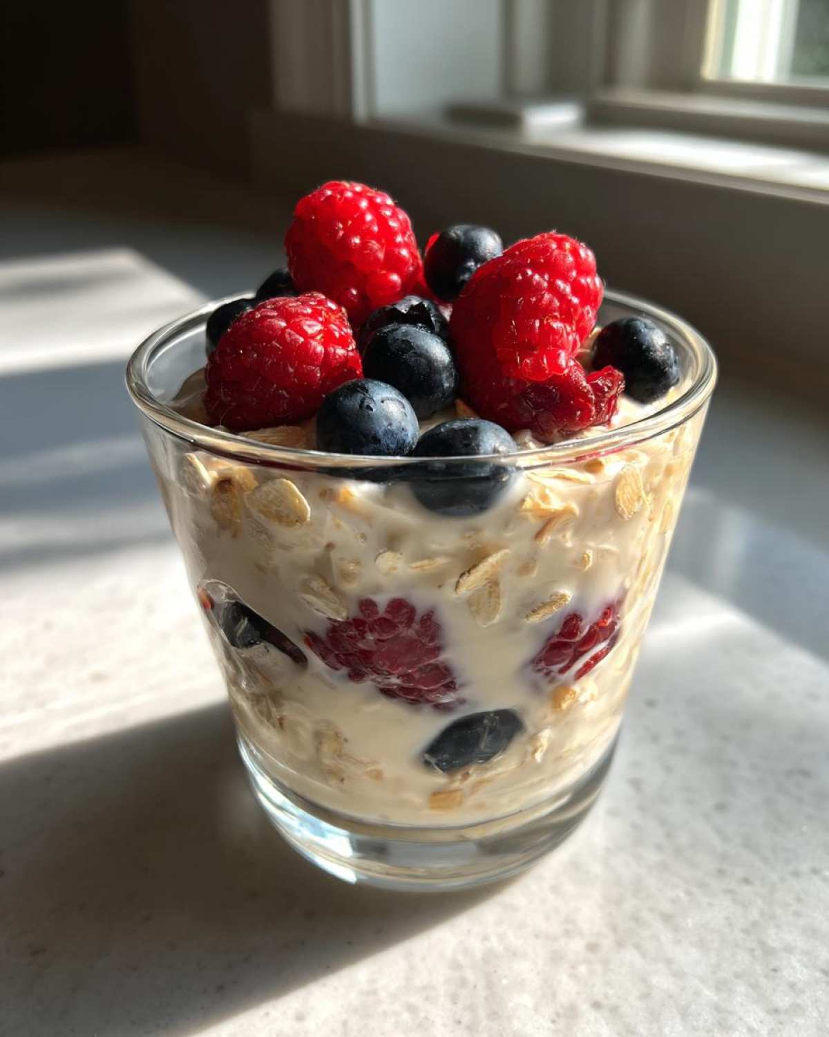 Kid-Friendly No-Cook Muesli Cups with Berries - detail 1