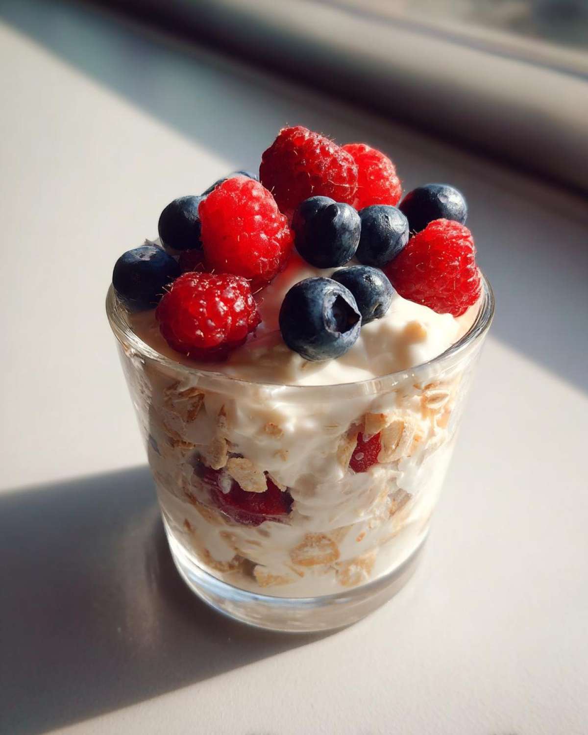 Kid-Friendly No-Cook Muesli Cups with Berries - detail 2