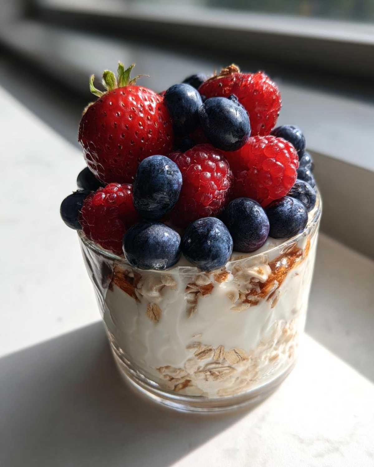 Kid-Friendly No-Cook Muesli Cups with Berries - detail 3