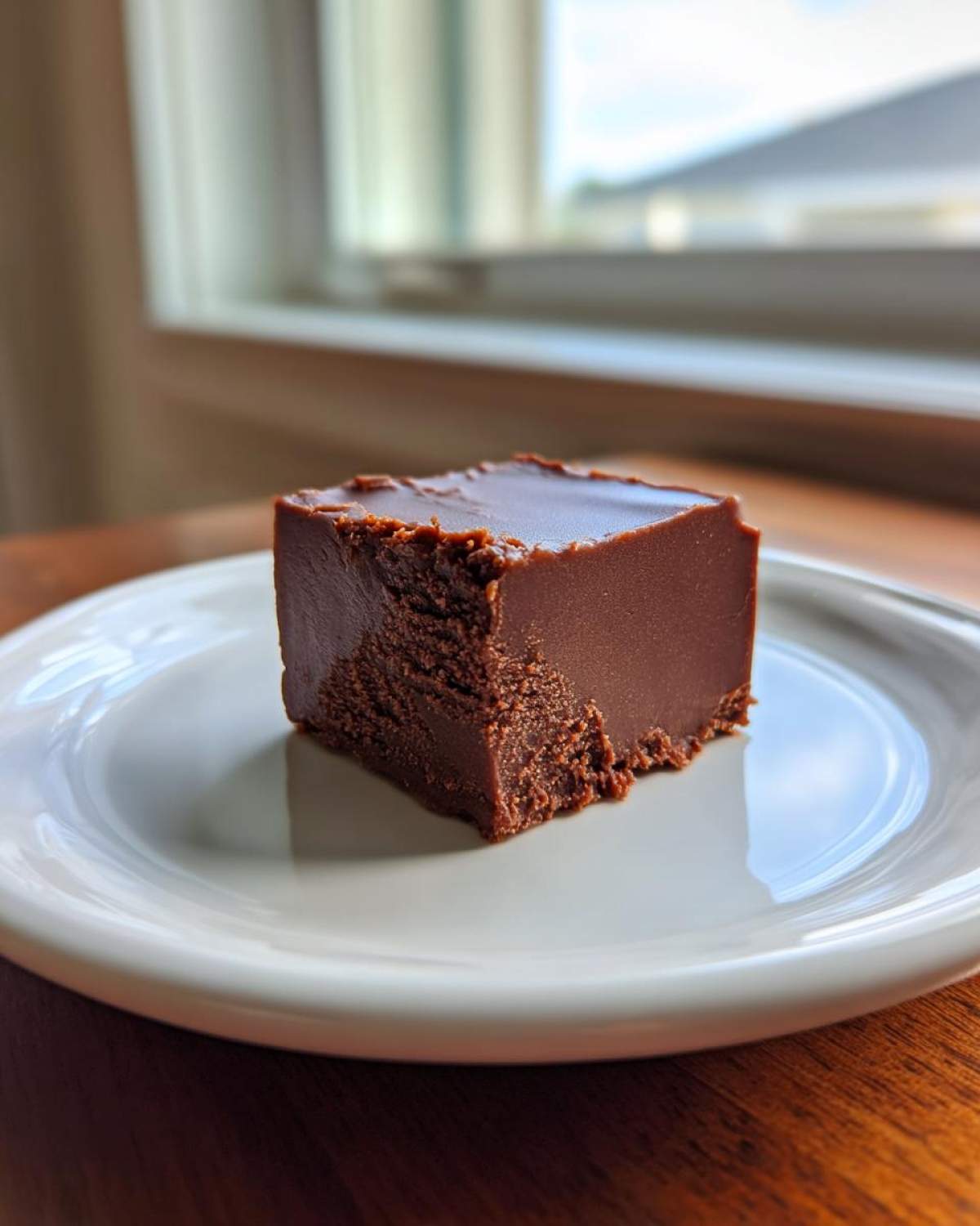 Kid-Friendly Nut-Free Chocolate Fudge - detail 2