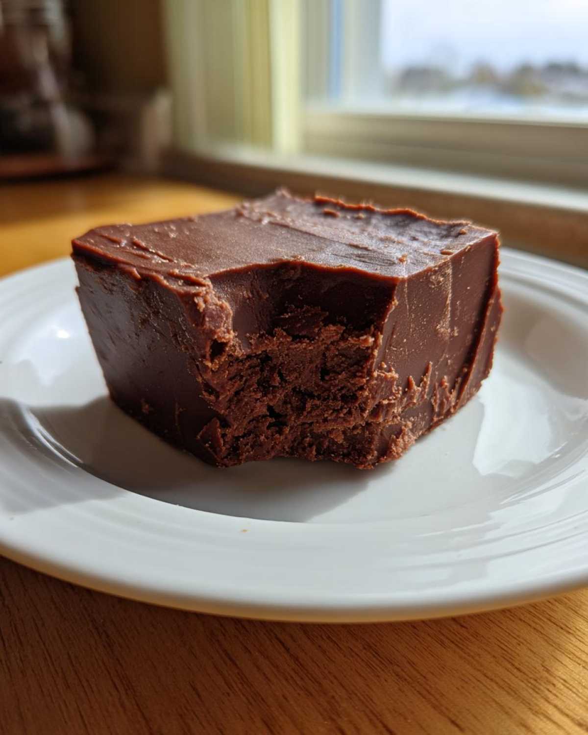 Kid-Friendly Nut-Free Chocolate Fudge - detail 4