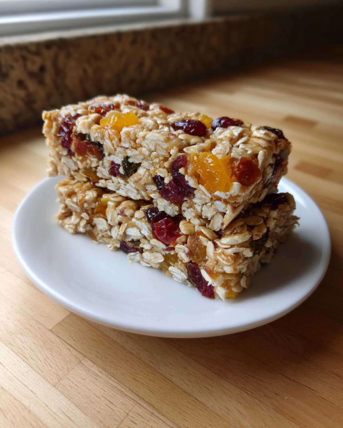 Kid-Friendly Oatmeal-Fruit Energy Bars - detail 3