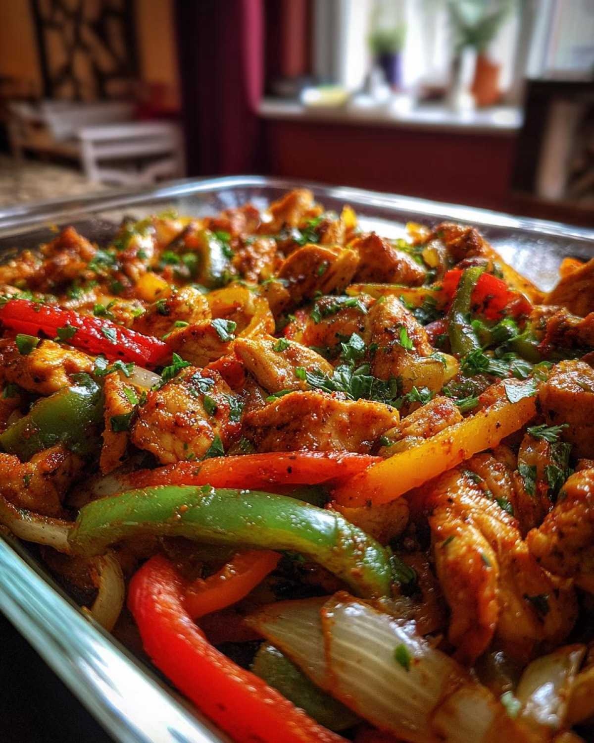 Kid-Friendly One-Pan Chicken Fajita Bake - detail 4
