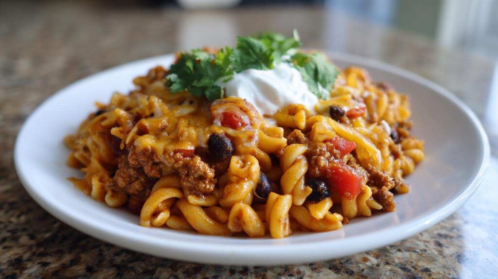 Kid-Friendly One-Pot Taco Pasta