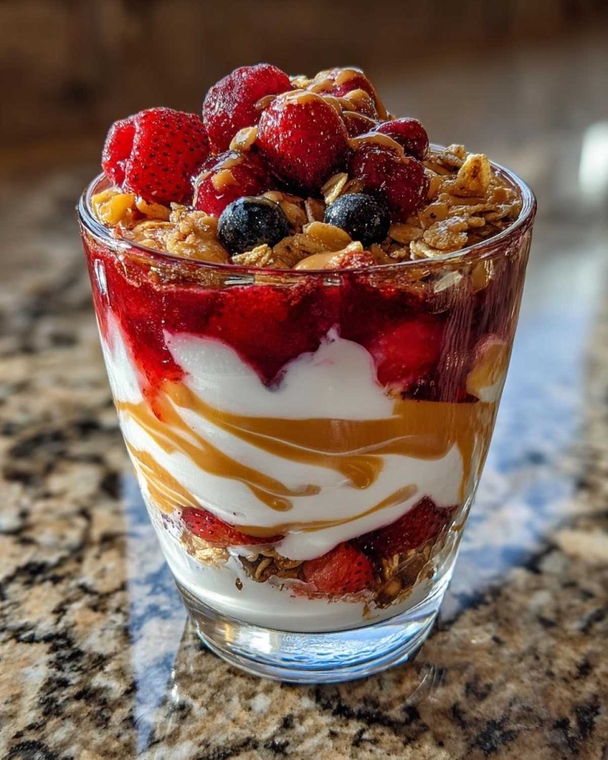Kid-Friendly PB&J Yogurt Parfaits - detail 1