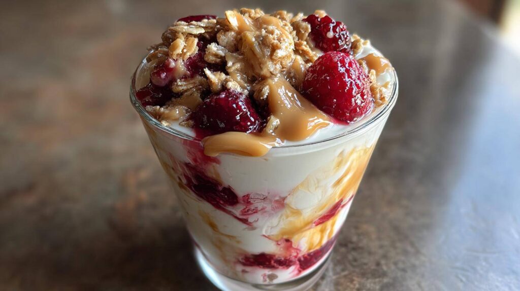 Kid-Friendly PB&J Yogurt Parfaits