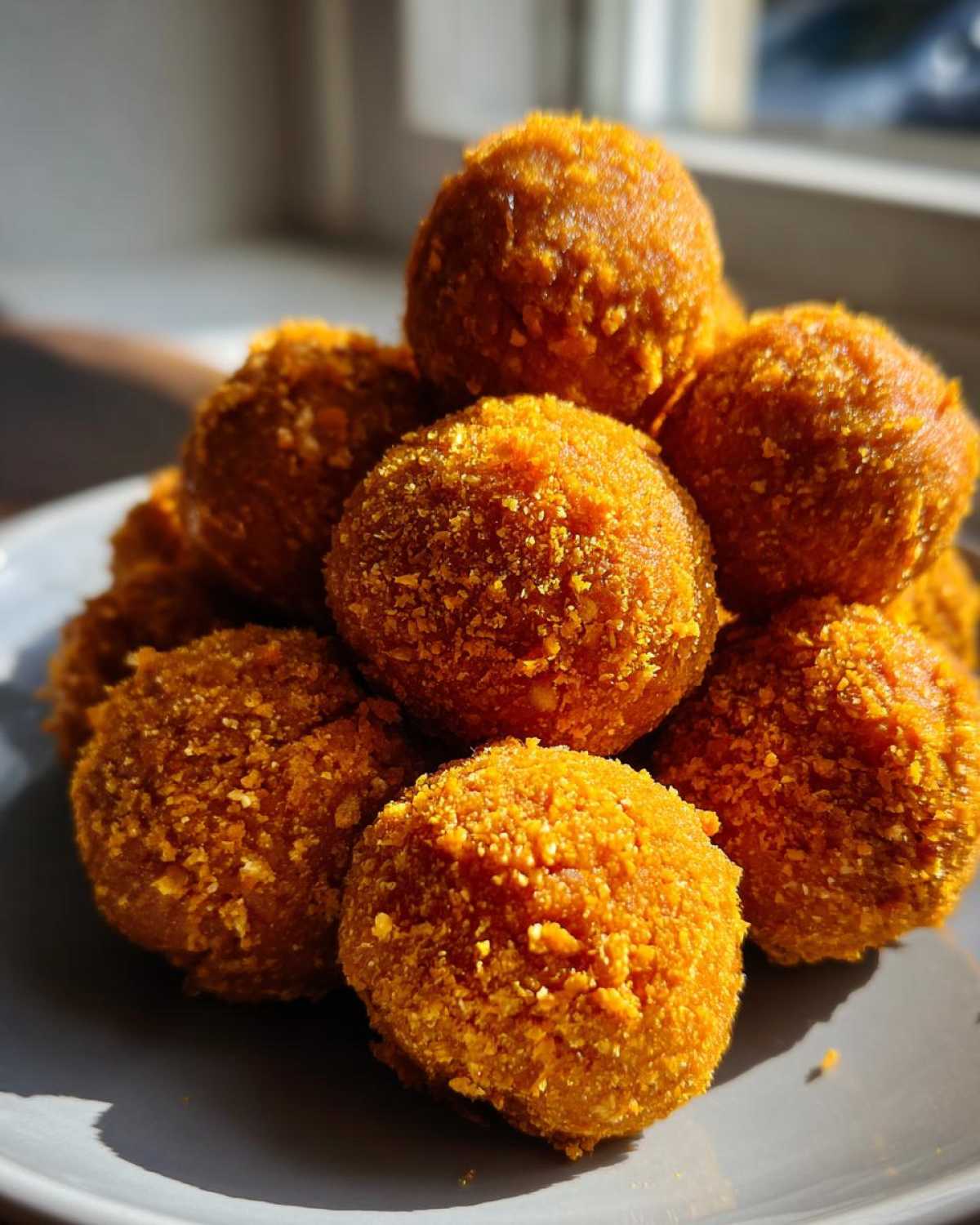 Kid-Friendly PUMPKIN PROTEIN BALLS - detail 3