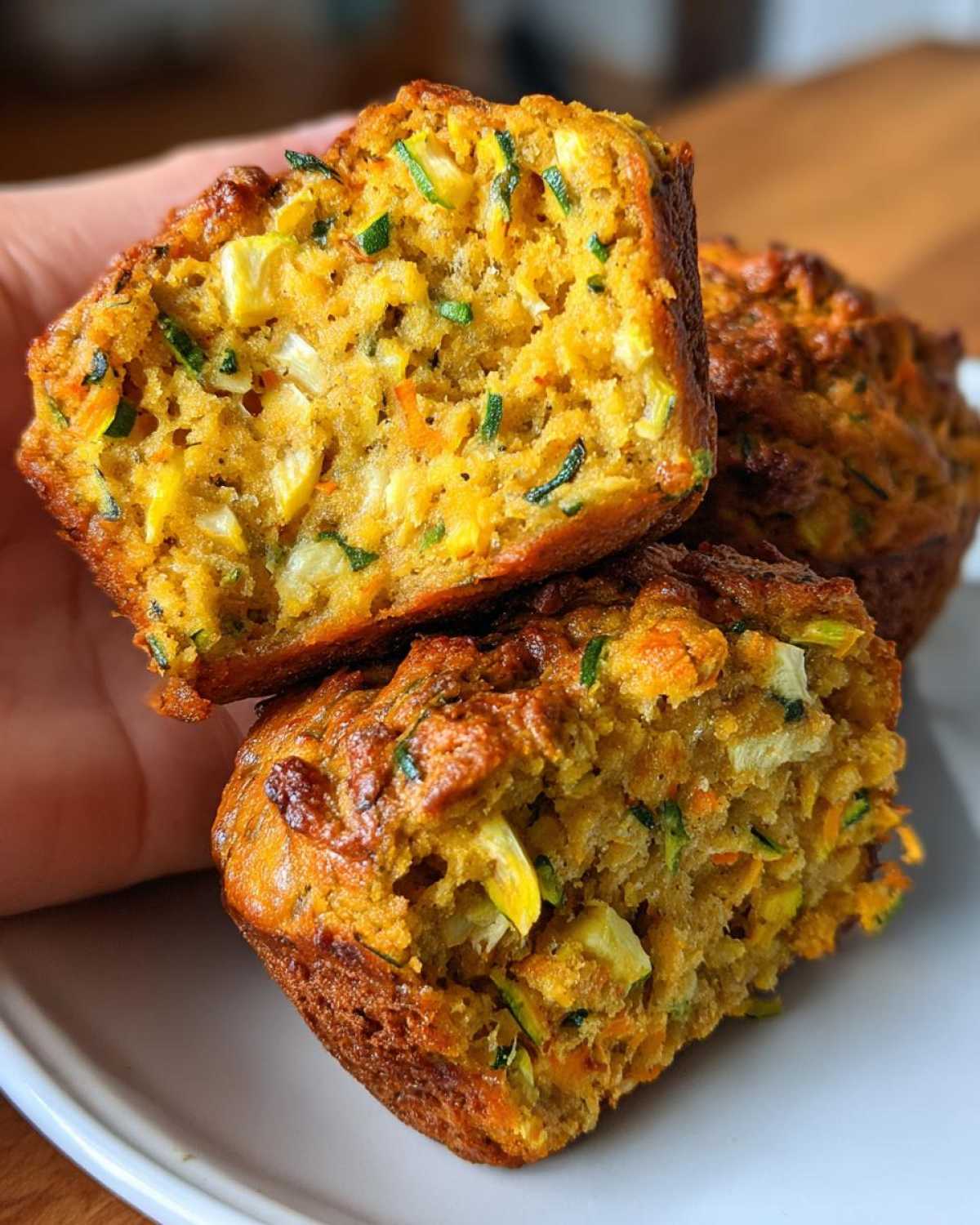 Kid-Friendly PUMPKIN ZUCCHINI MUFFINS - detail 1
