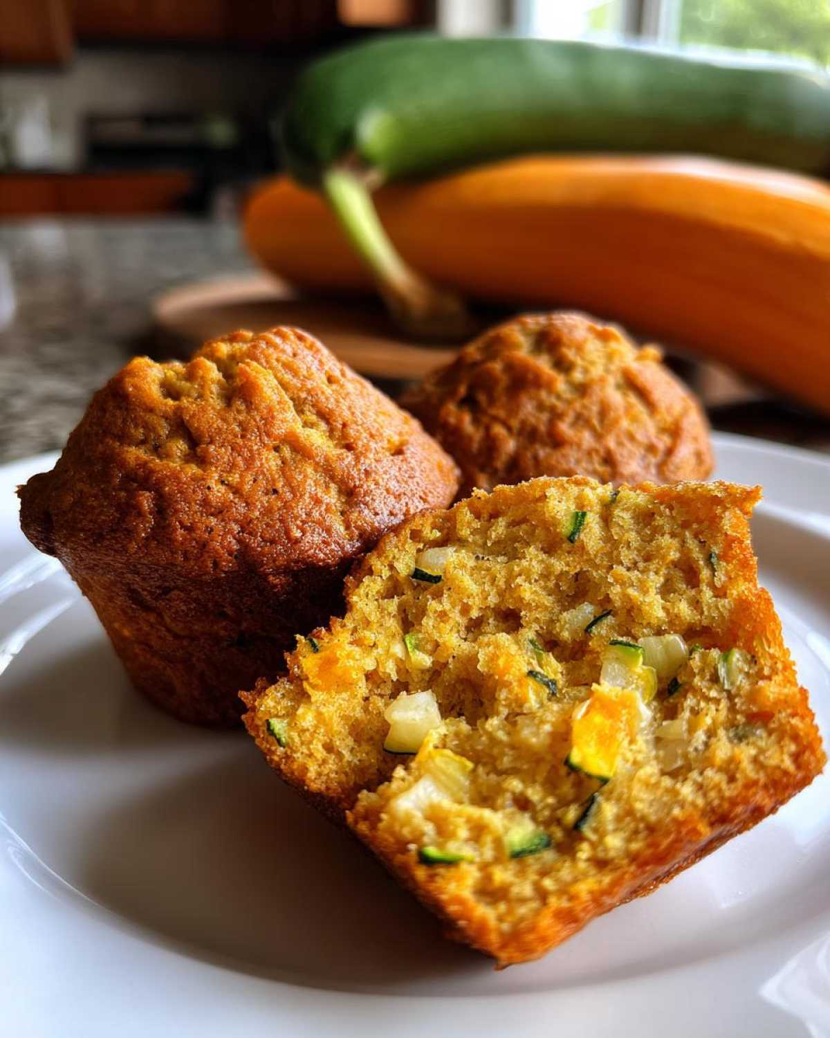 Kid-Friendly PUMPKIN ZUCCHINI MUFFINS - detail 2