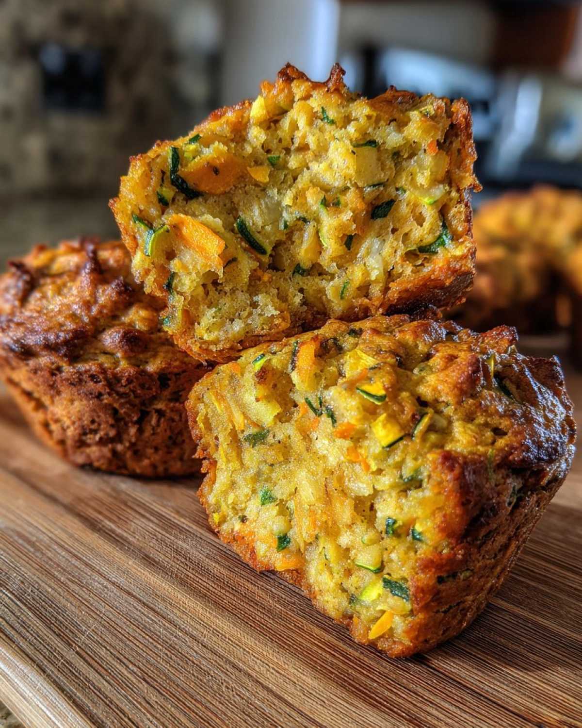 Kid-Friendly PUMPKIN ZUCCHINI MUFFINS - detail 3