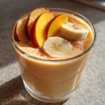 Kid-Friendly Peach Banana Yogurt Smoothie