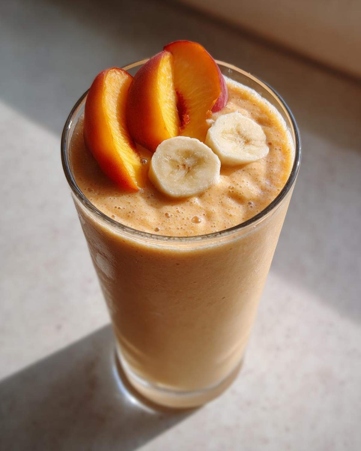 Kid-Friendly Peach Banana Yogurt Smoothie - detail 2