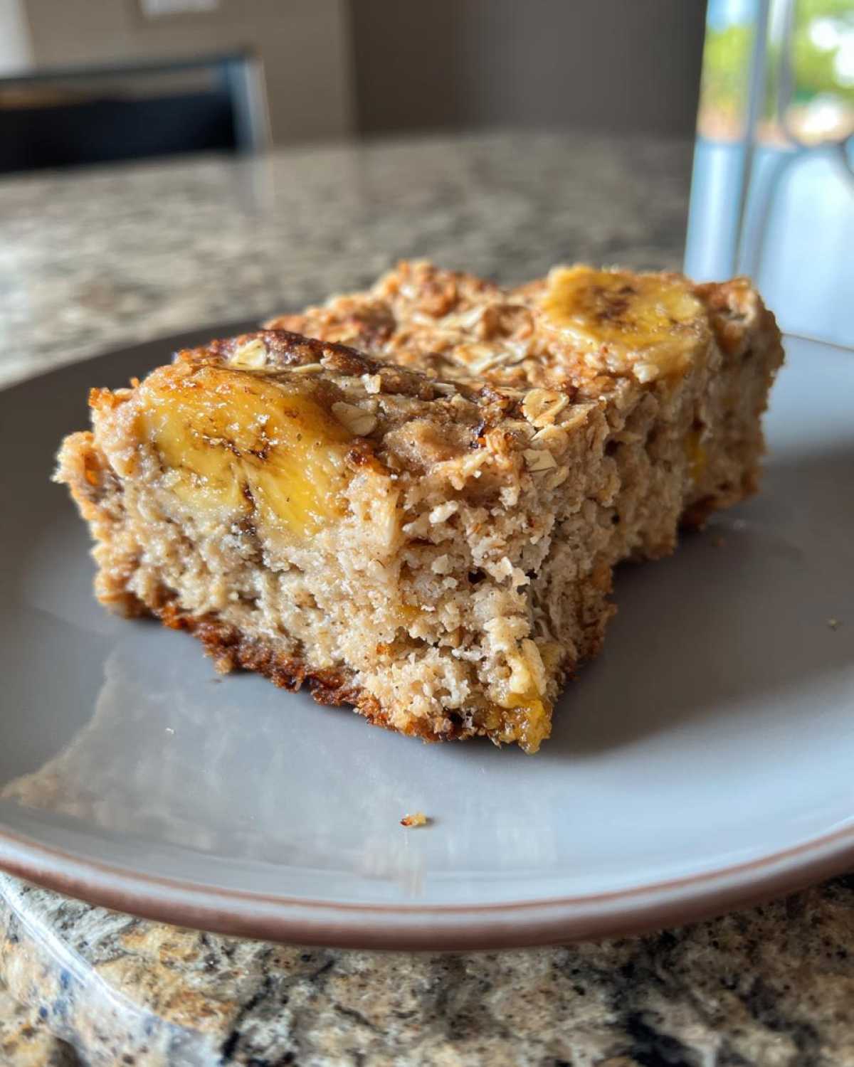 Kid-Friendly Peanut Butter Banana Oat Bars - detail 1