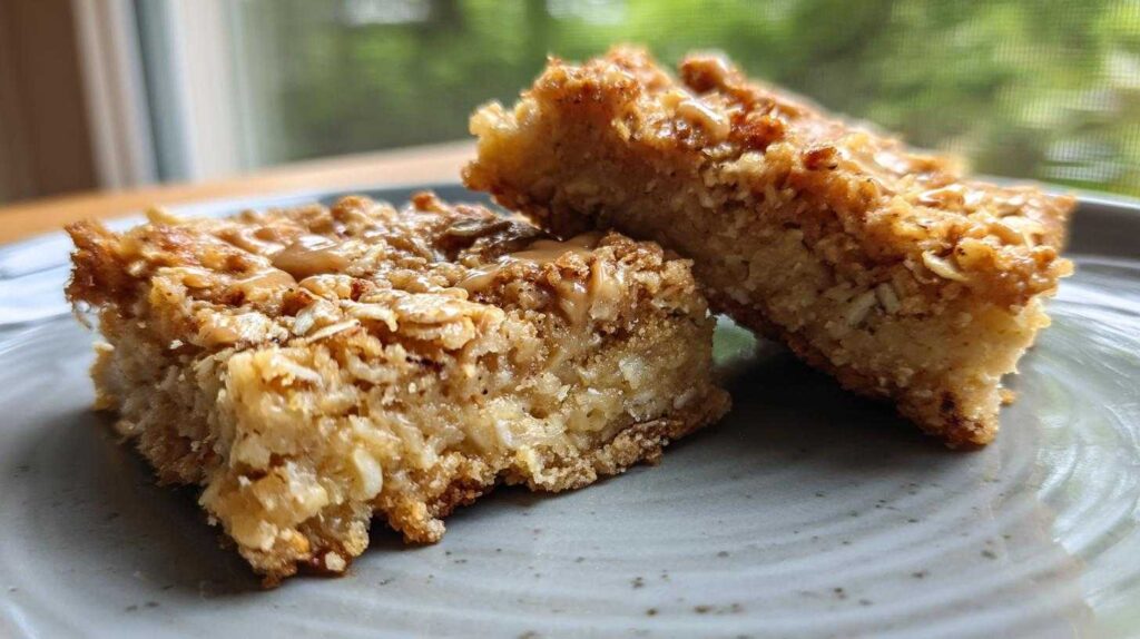 Kid-Friendly Peanut Butter Banana Oat Bars