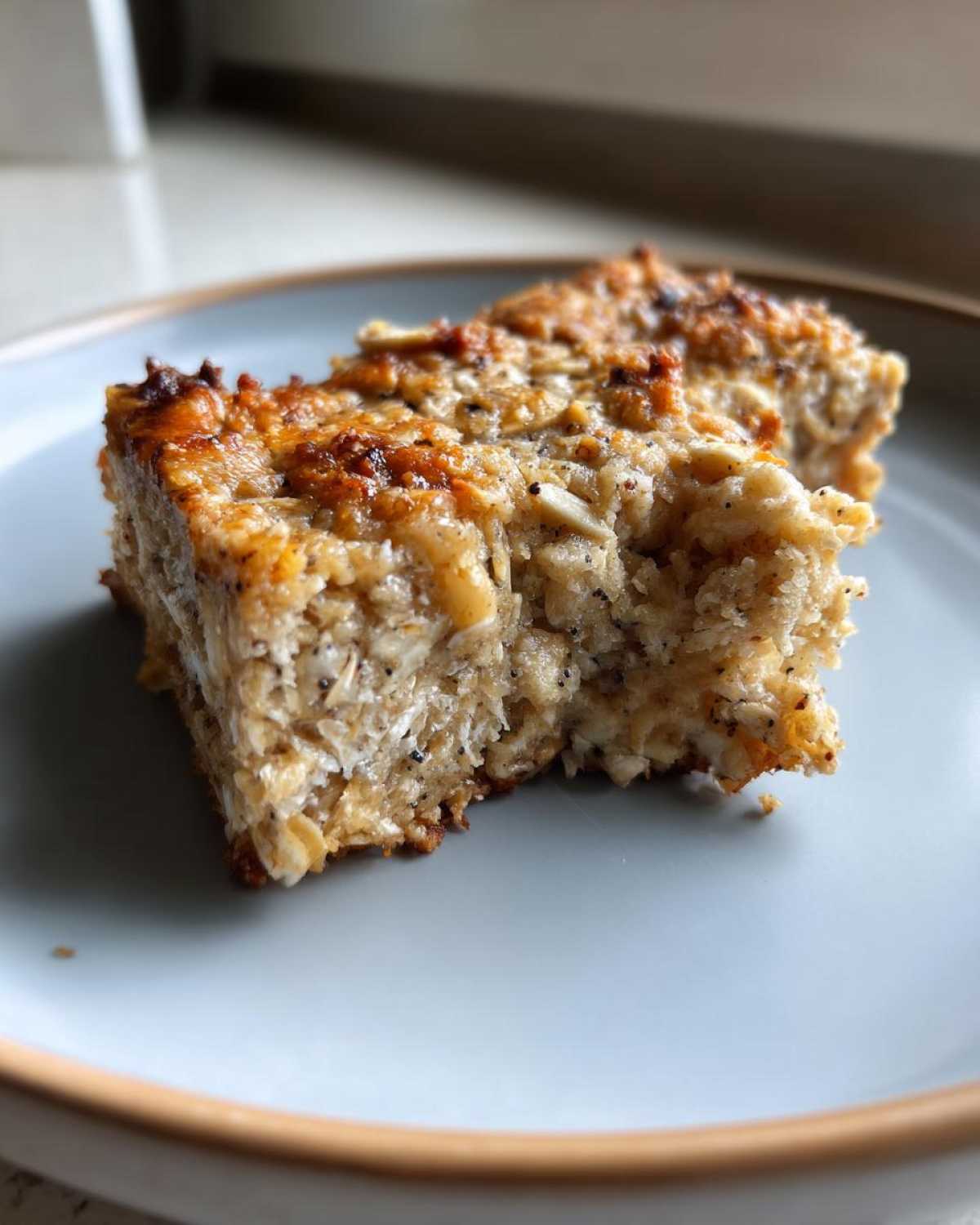 Kid-Friendly Peanut Butter Banana Oat Bars - detail 2