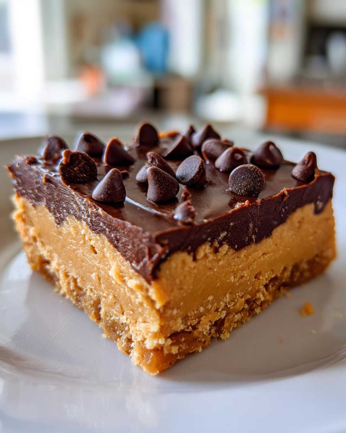 Kid-Friendly Peanut Butter Fudge Bars - detail 3