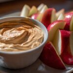 Kid-Friendly Peanut Butter Yogurt Dip with Apple Slices
