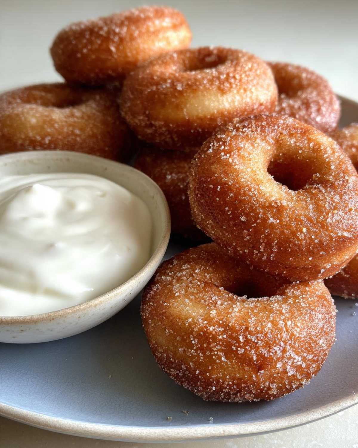 Kid-Friendly Pear Donuts With Yogurt - detail 1