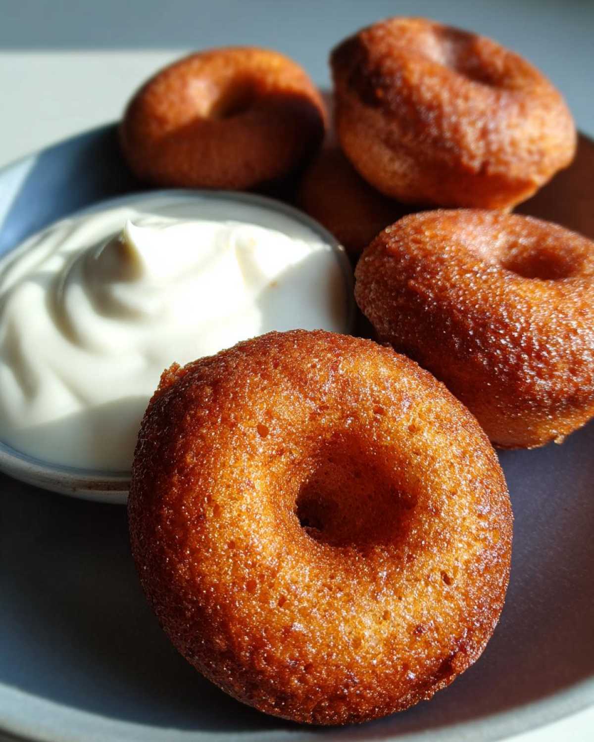 Kid-Friendly Pear Donuts With Yogurt - detail 3
