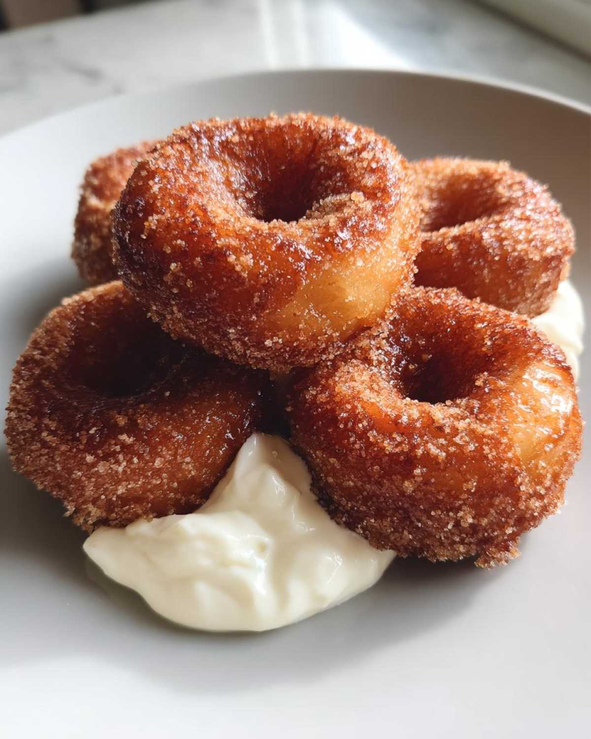 Kid-Friendly Pear Donuts With Yogurt - detail 4