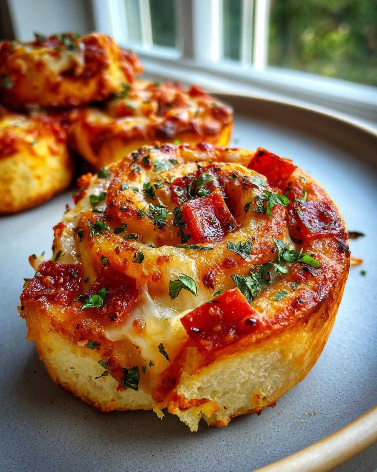Kid-Friendly Pepperoni Pizza Pinwheels - detail 2