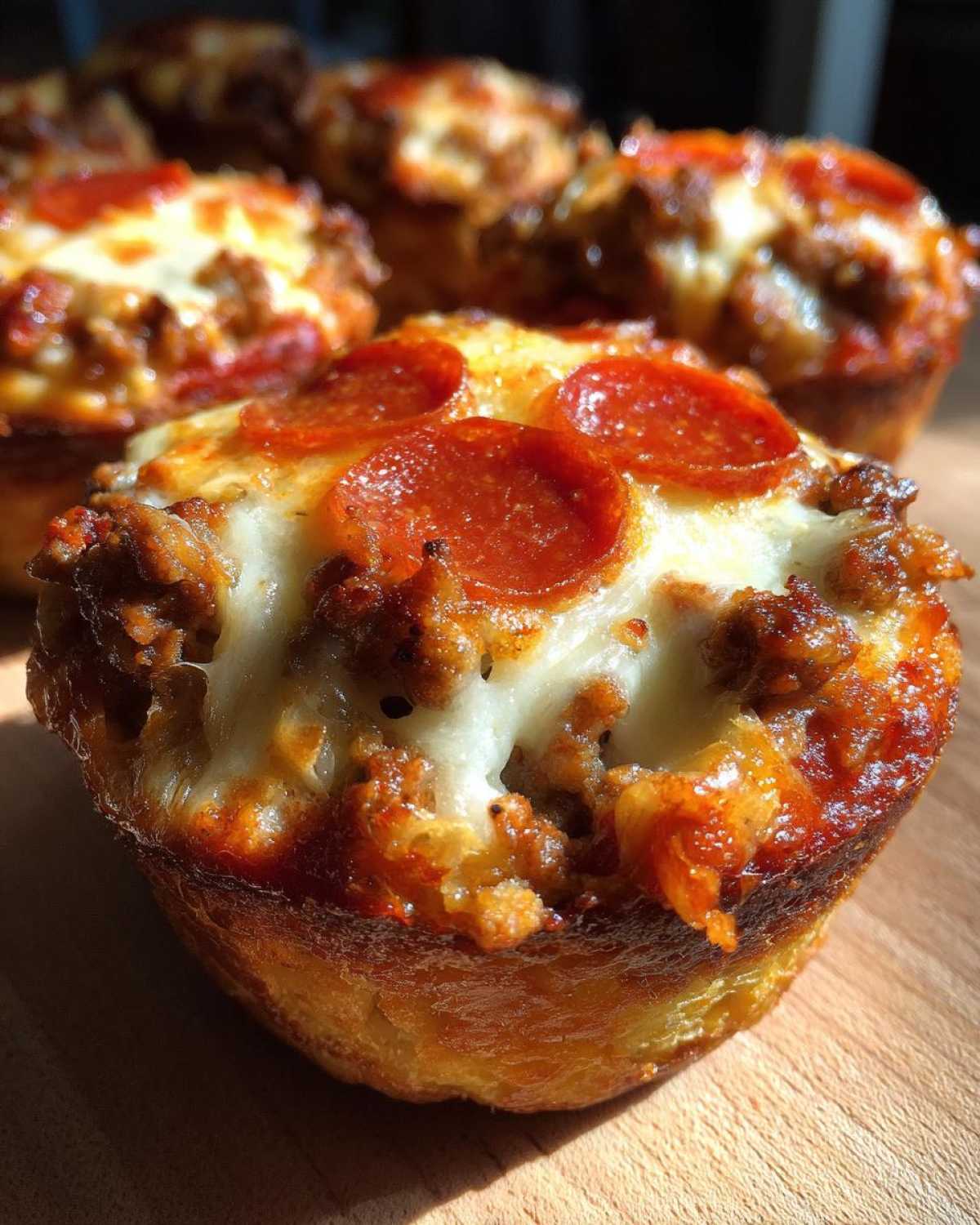 Kid-Friendly Pizza Casserole Cups - detail 2
