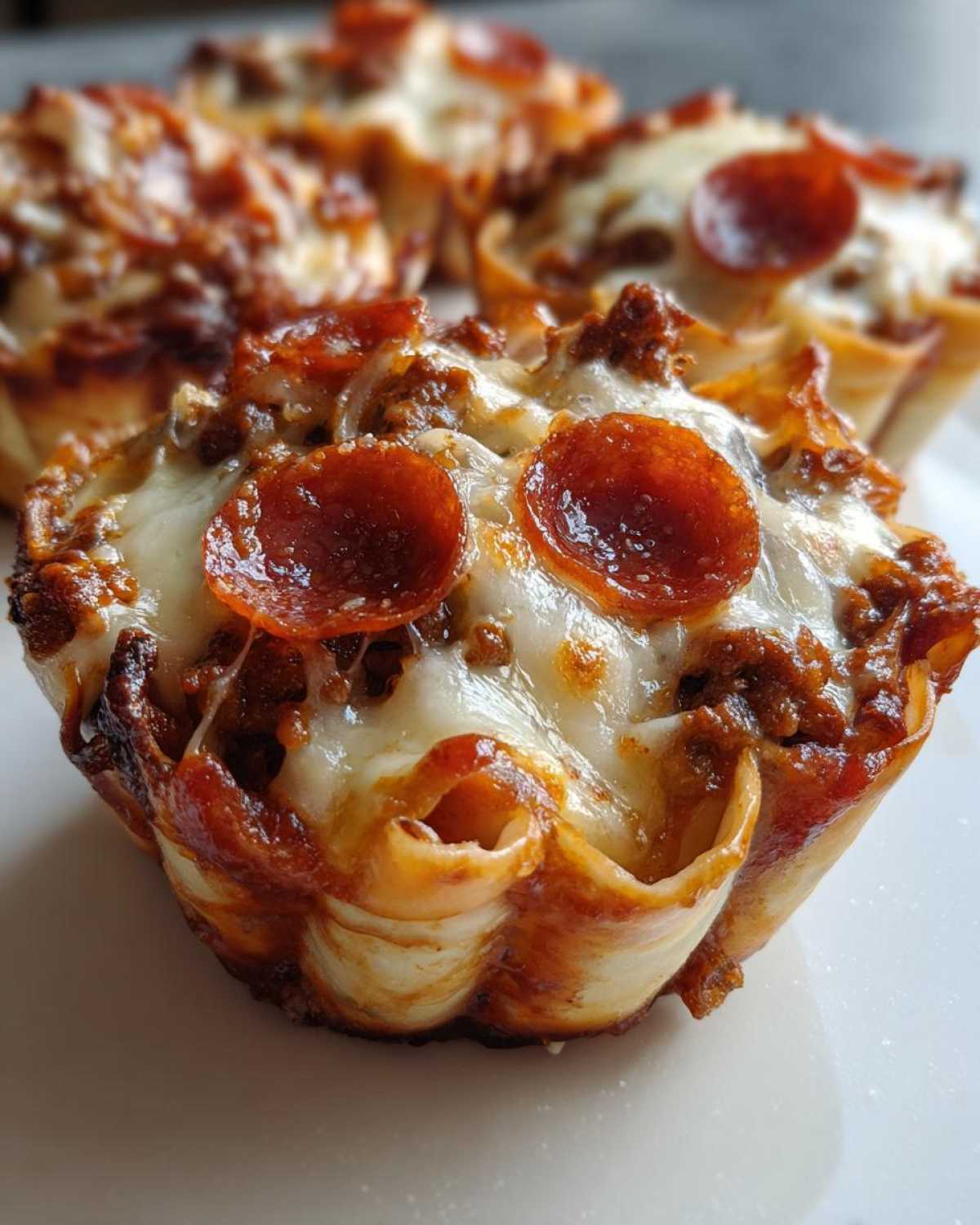 Kid-Friendly Pizza Casserole Cups - detail 3