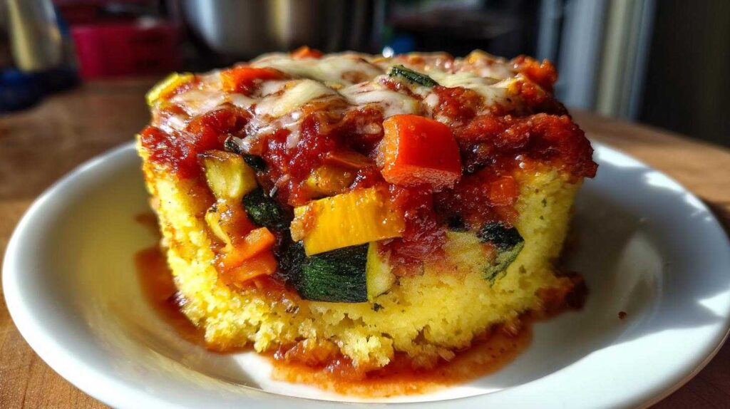 Kid-Friendly Polenta Veggie Towers