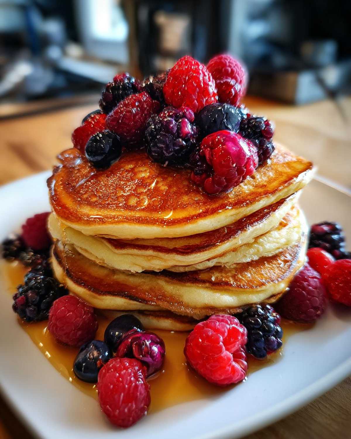 Kid-Friendly Protein-Packed Berry Pancakes - detail 2