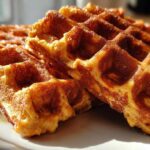 Kid-Friendly Pumpkin Spice Waffles (Healthy)